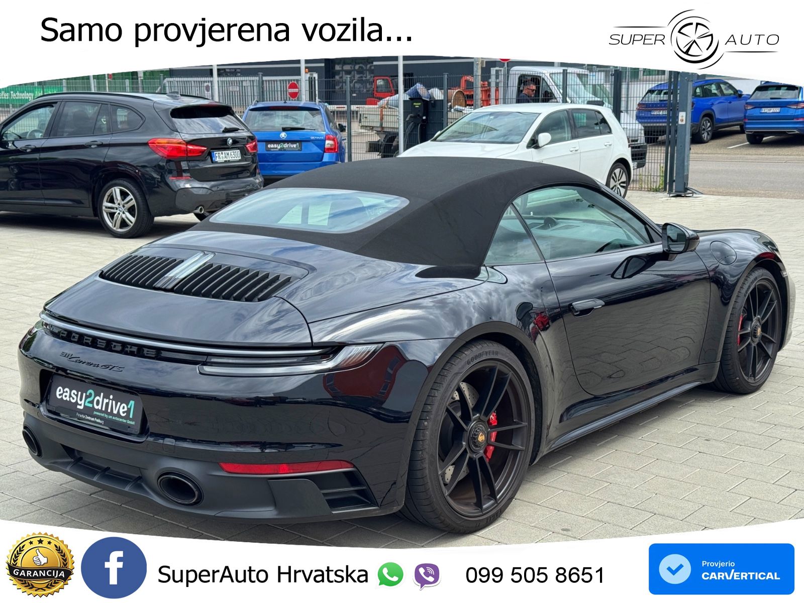 Porsche 911 Carrera GTS Cabriolet 3.0 (480 KS) PDK ACC+GR SJED+360+PANO