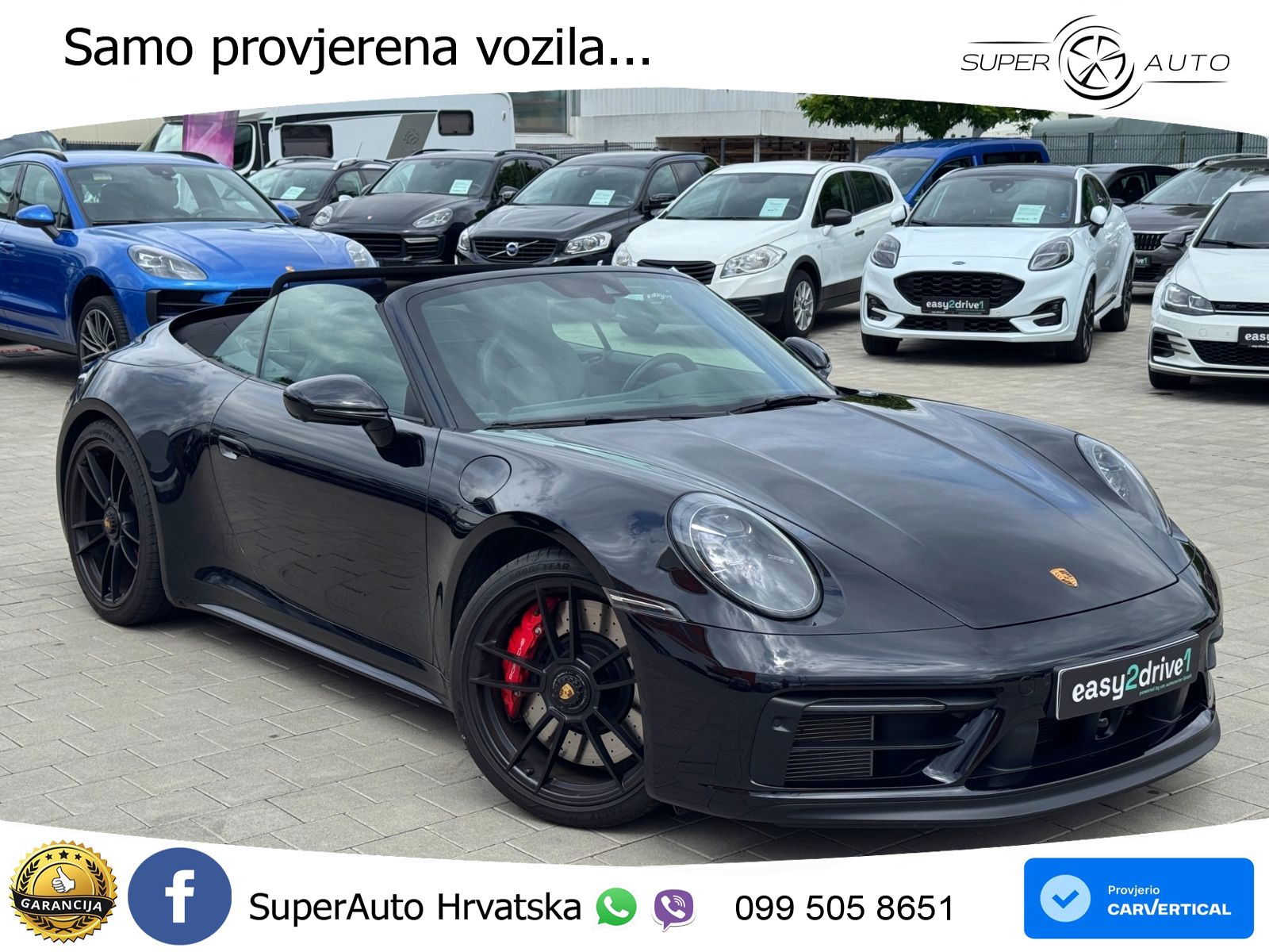 Porsche 911 Carrera GTS Cabriolet 3.0 (480 KS) PDK ACC+GR SJED+360+PANO