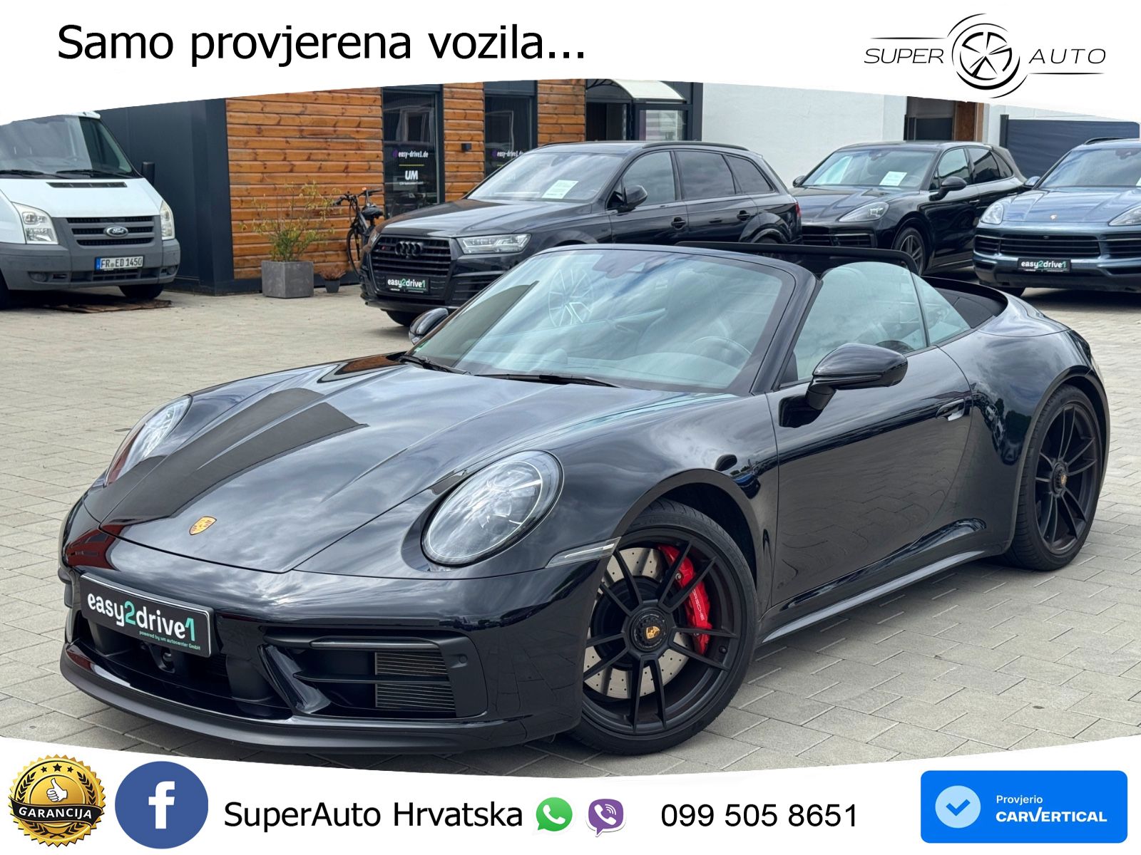 Porsche 911 Carrera GTS Cabriolet 3.0 (480 KS) PDK ACC+GR SJED+360+PANO