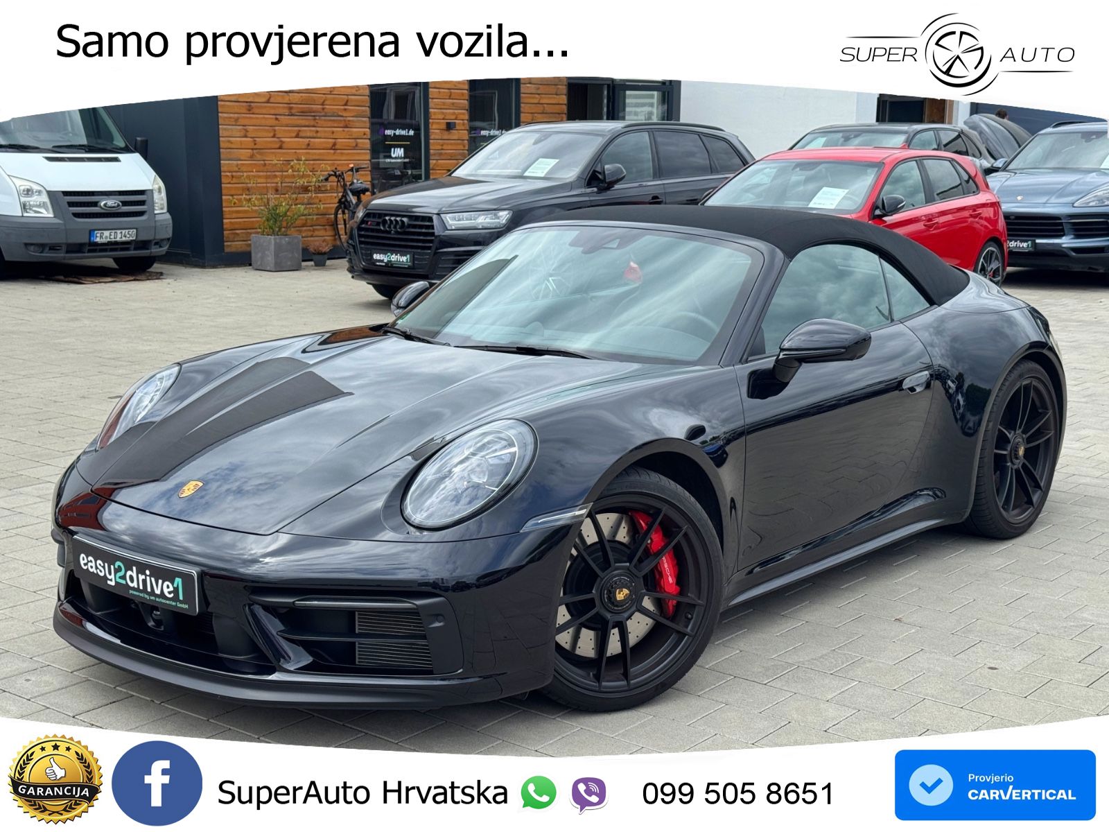 Porsche 911 Carrera GTS Cabriolet 3.0 (480 KS) PDK ACC+GR SJED+360+PANO