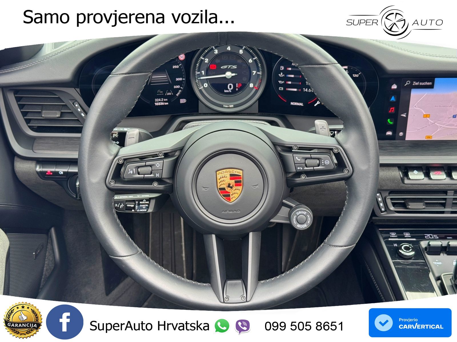 Porsche 911 Carrera GTS Cabriolet 3.0 (480 KS) PDK ACC+GR SJED+360+PANO