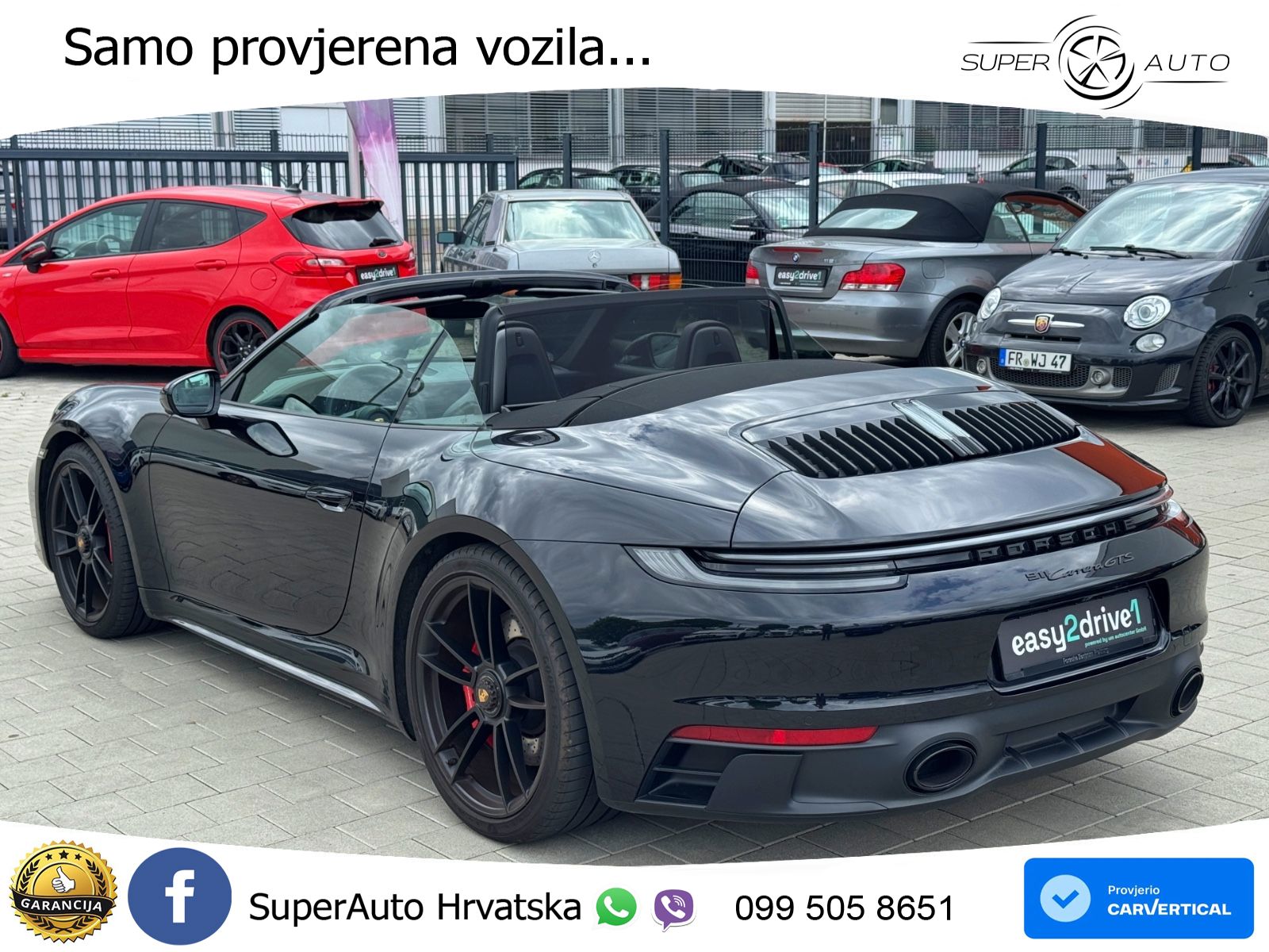 Porsche 911 Carrera GTS Cabriolet 3.0 (480 KS) PDK ACC+GR SJED+360+PANO