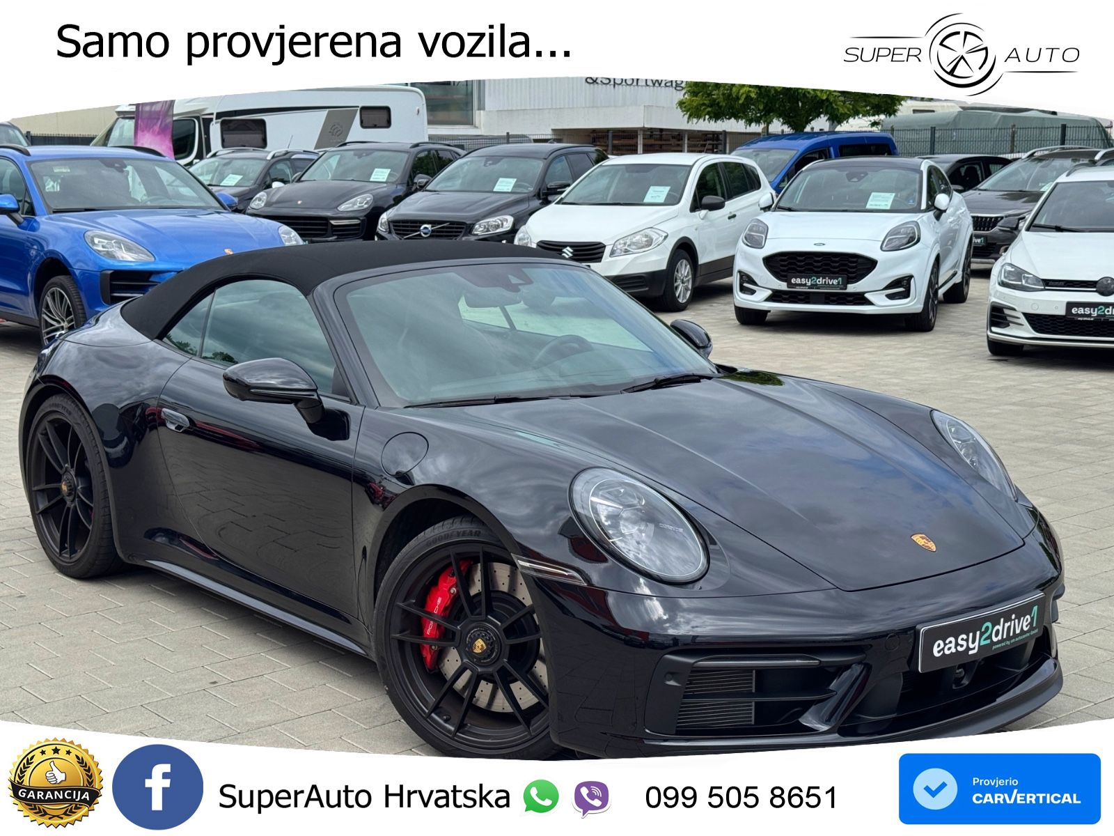 Porsche 911 Carrera GTS Cabriolet 3.0 (480 KS) PDK ACC+GR SJED+360+PANO
