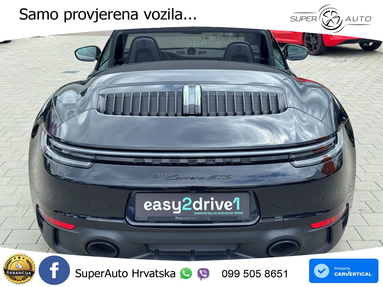 Porsche 911 Carrera GTS Cabriolet 3.0 (480 KS) PDK ACC+GR SJED+360+PANO