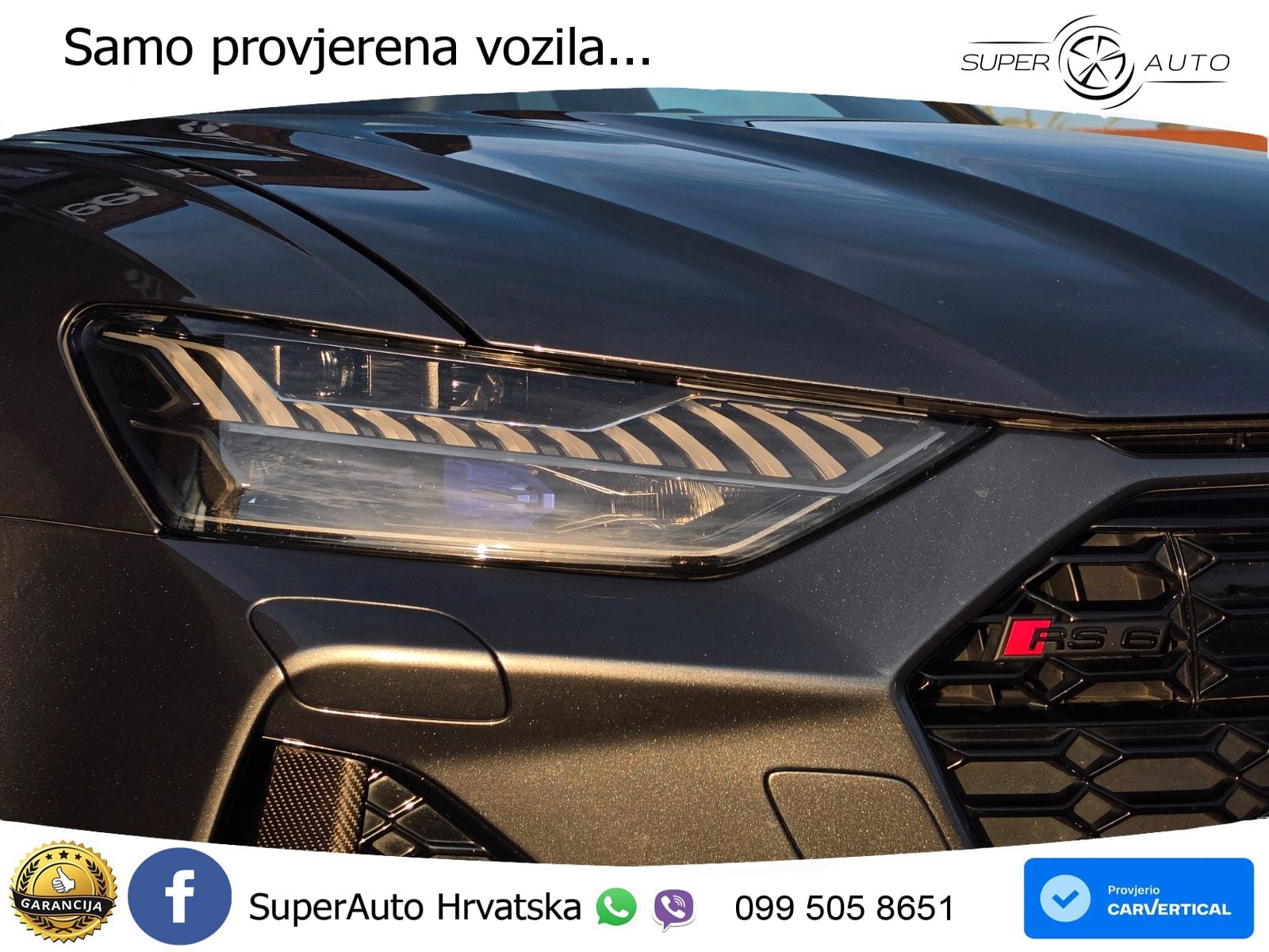 Audi RS6 Avant 4.0 TFSI V8 (600 KS) quattro Tiptronic