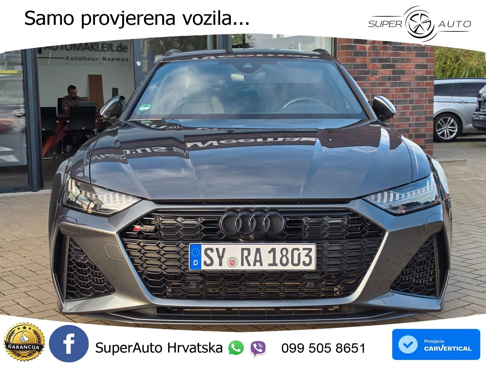 Audi RS6 Avant 4.0 TFSI V8 (600 KS) quattro Tiptronic