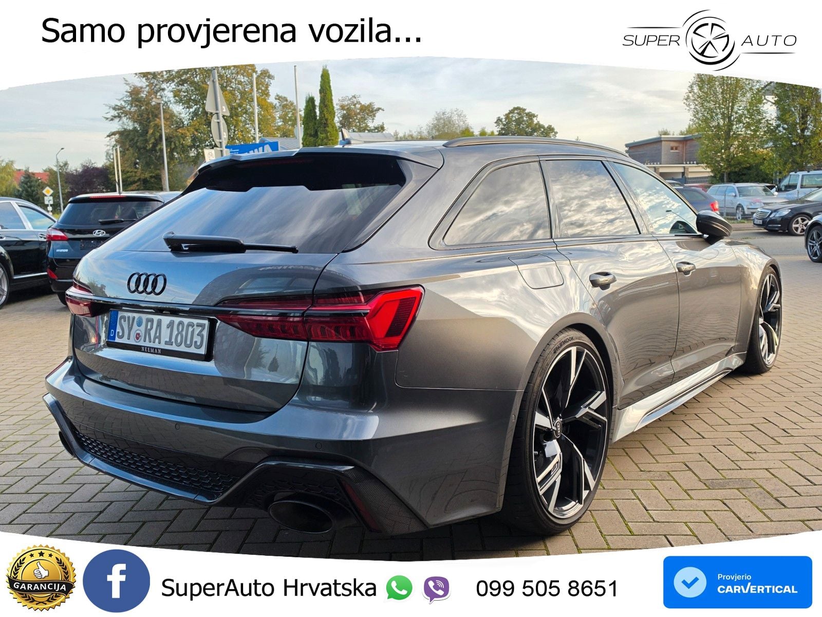 Audi RS6 Avant 4.0 TFSI V8 (600 KS) quattro Tiptronic