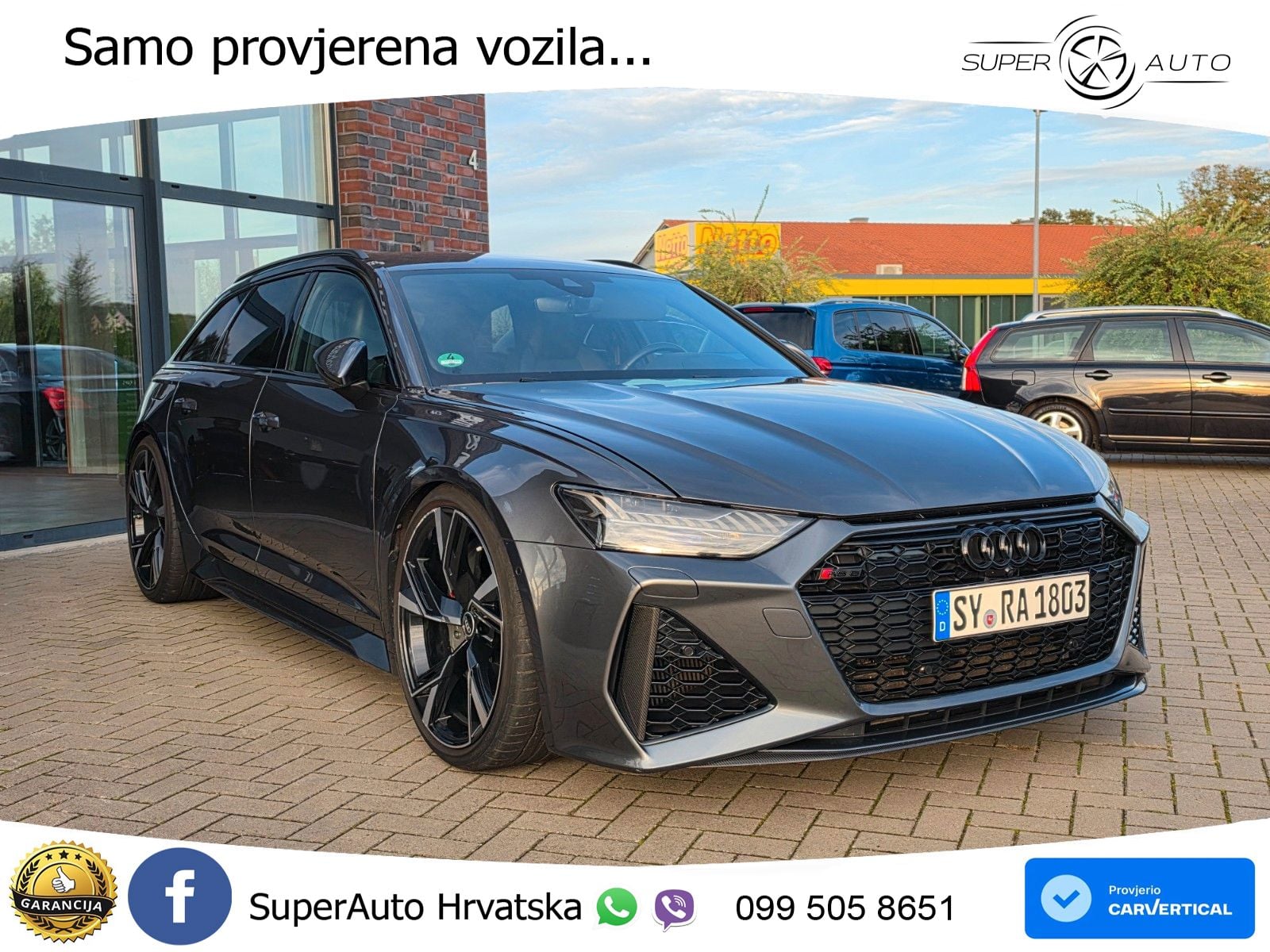 Audi RS6 Avant 4.0 TFSI V8 (600 KS) quattro Tiptronic