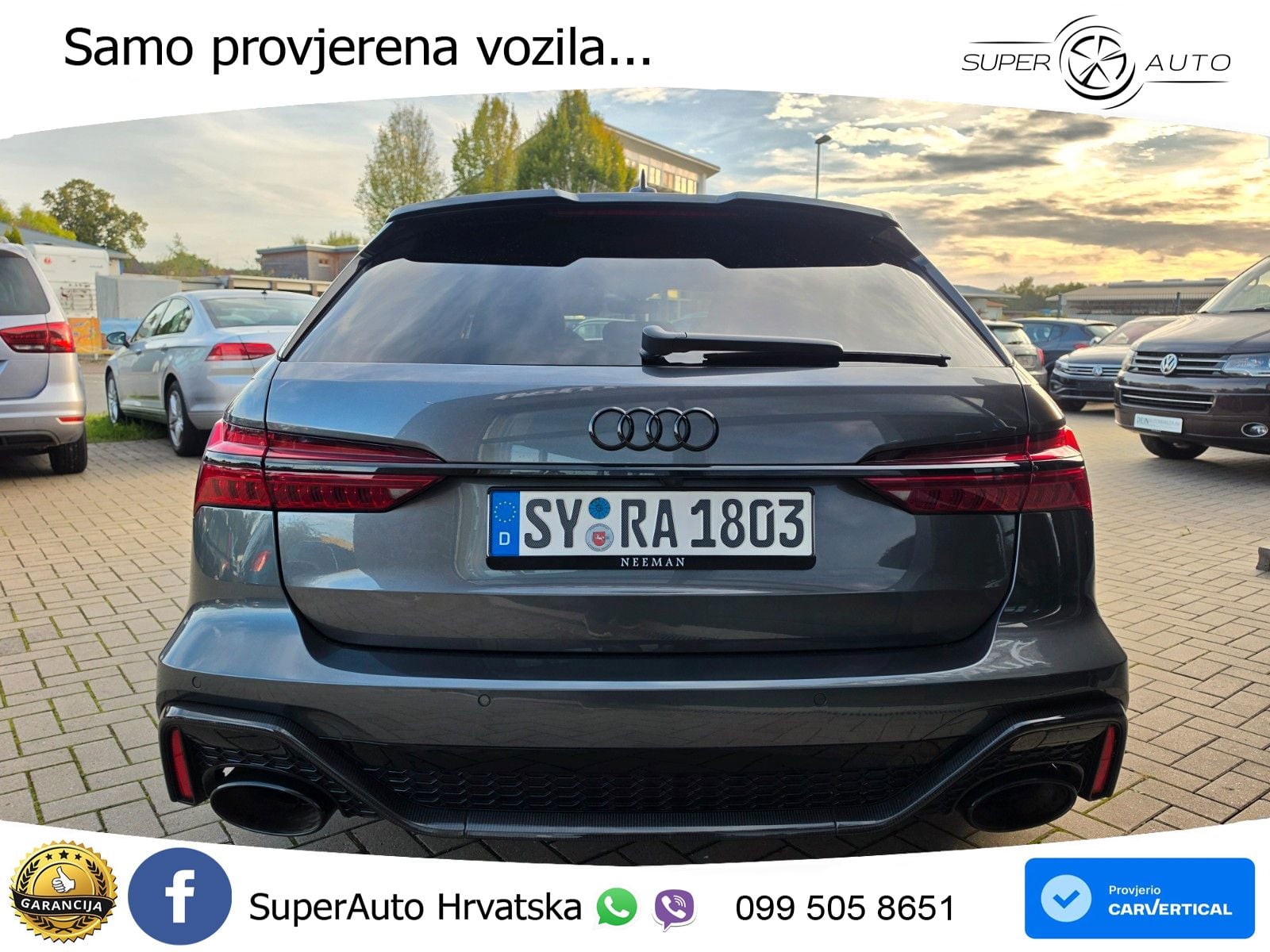 Audi RS6 Avant 4.0 TFSI V8 (600 KS) quattro Tiptronic