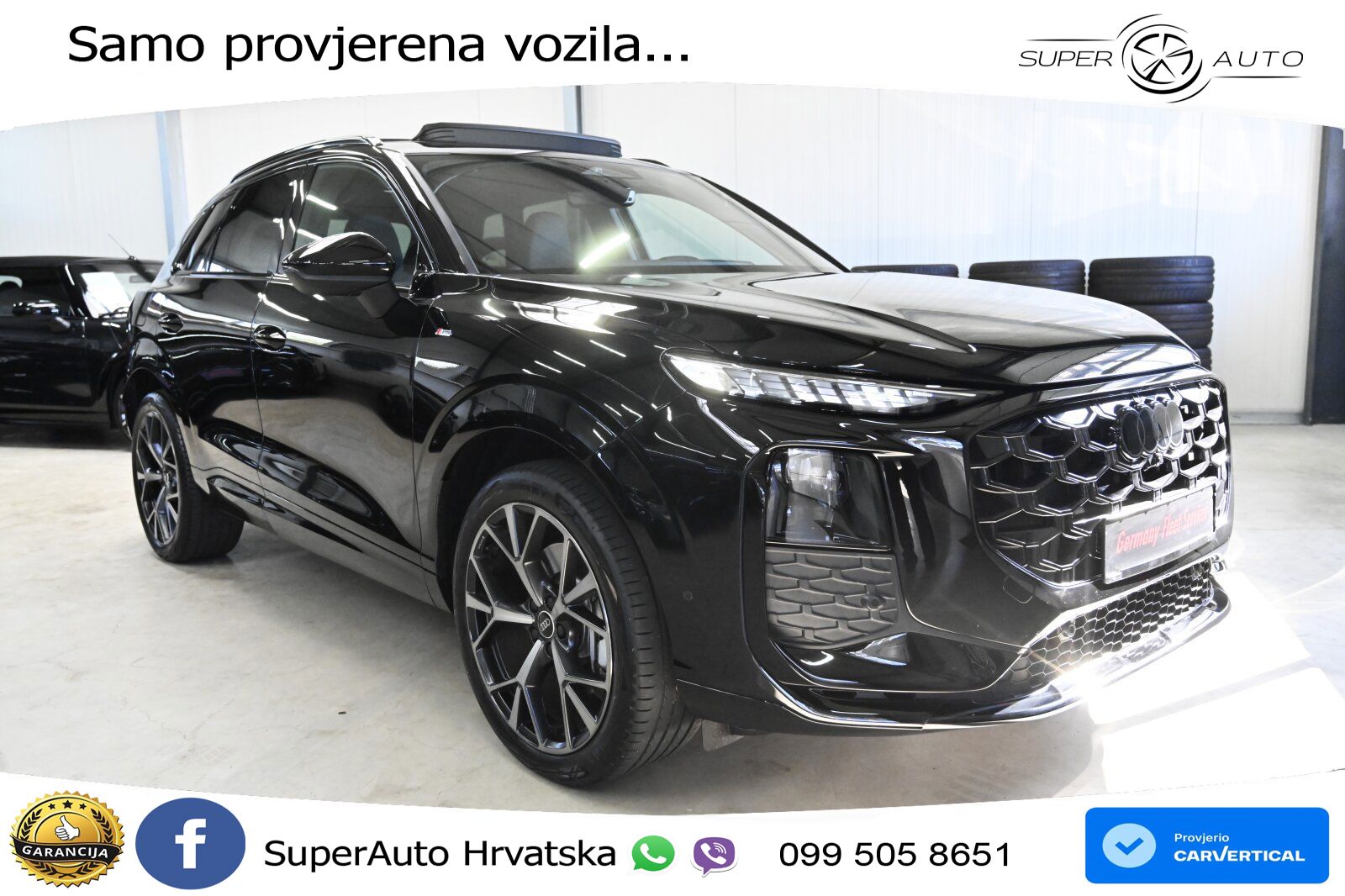Audi Q3 2.0 TFSI (204 KS) quattro S tronic S line LED+GR SJED+ACC