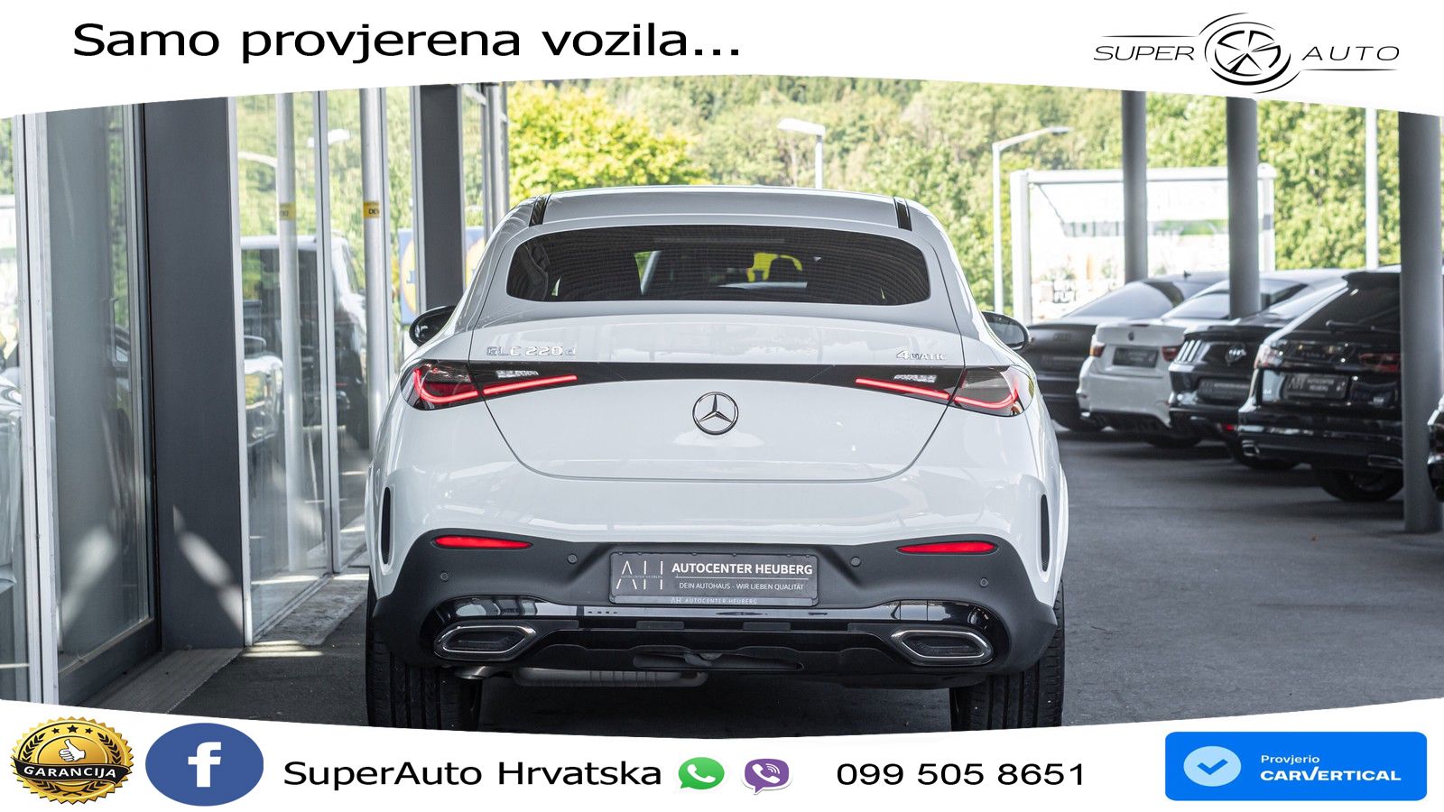Mercedes GLC Coupe 220d (197 KS) 4MATIC 9G-TRONIC AMG LED+GR SJED+ACC