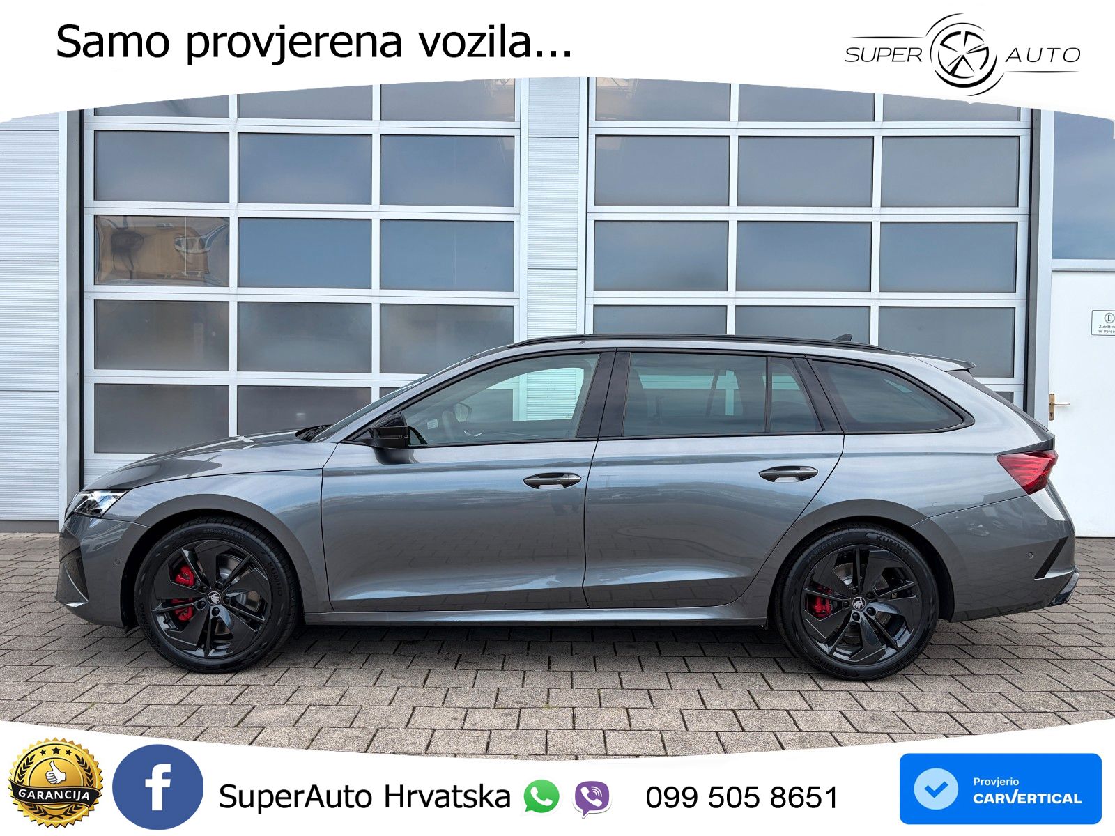 Škoda Octavia Combi RS 2.0 TSI (265 KS) DSG MATRIX+GR SJED+KAM