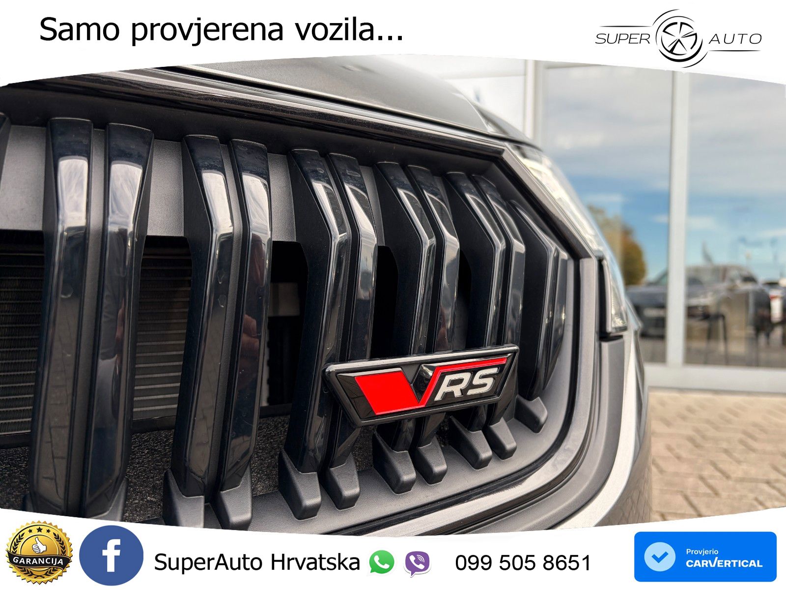 Škoda Octavia Combi RS 2.0 TSI (265 KS) DSG MATRIX+GR SJED+KAM