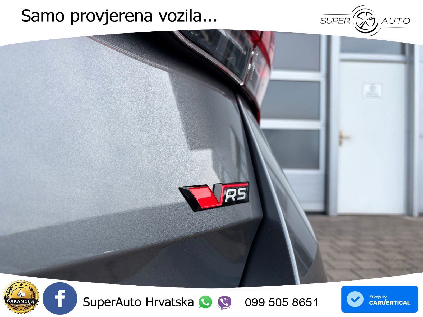 Škoda Octavia Combi RS 2.0 TSI (265 KS) DSG MATRIX+GR SJED+KAM