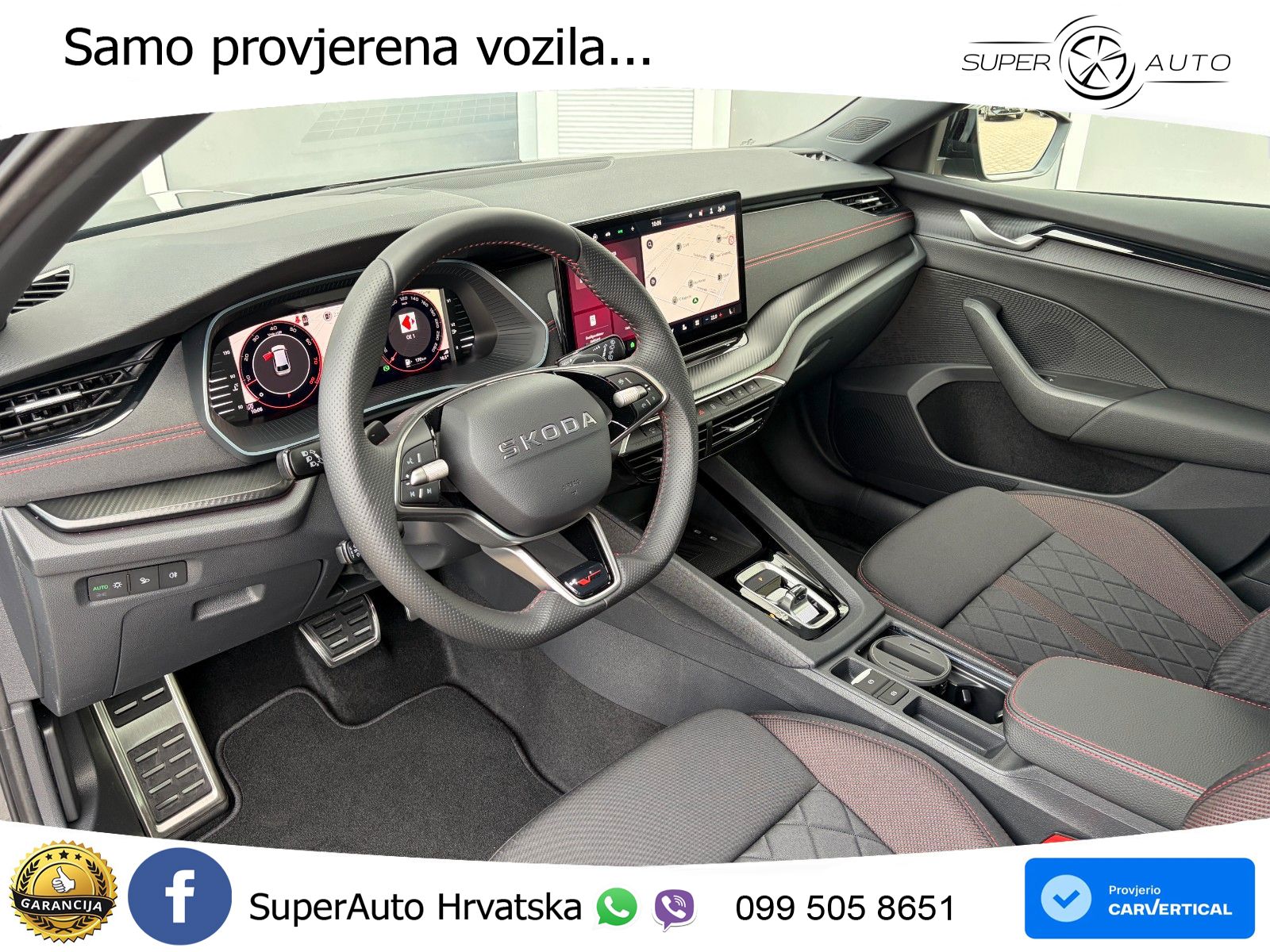 Škoda Octavia Combi RS 2.0 TSI (265 KS) DSG MATRIX+GR SJED+KAM