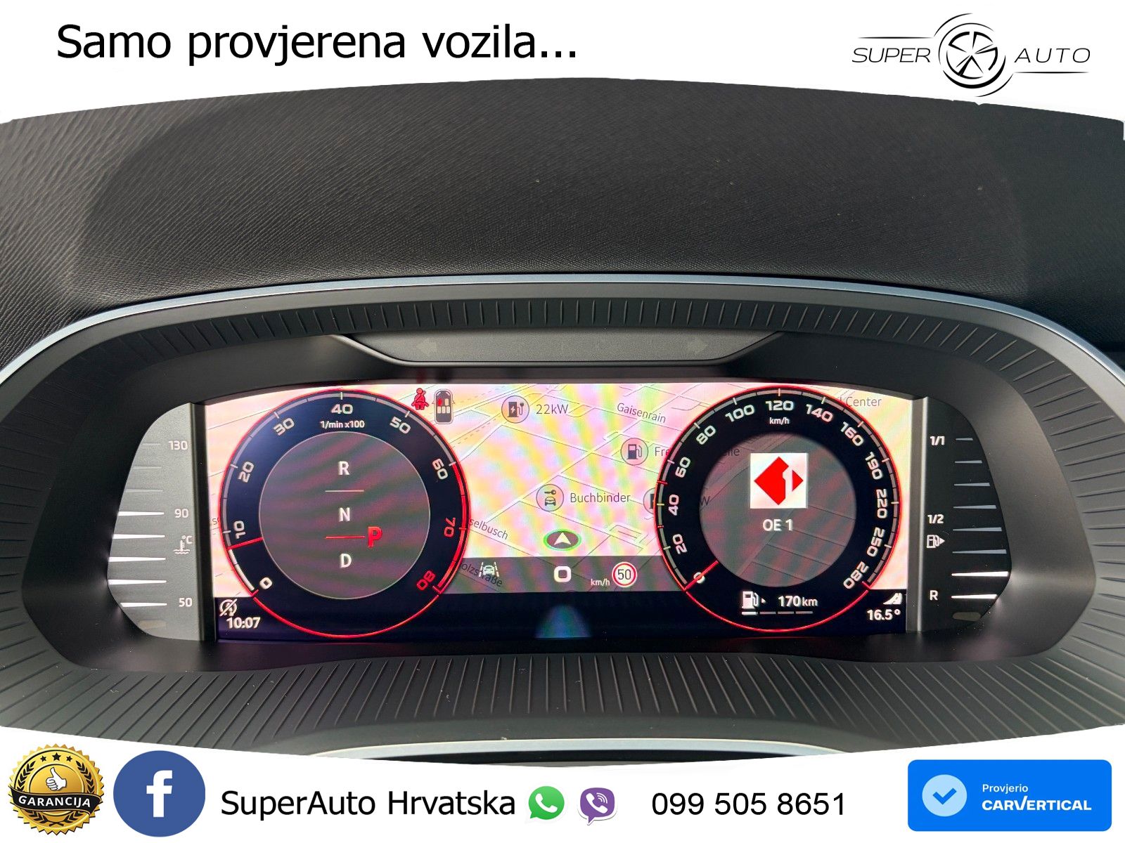 Škoda Octavia Combi RS 2.0 TSI (265 KS) DSG MATRIX+GR SJED+KAM