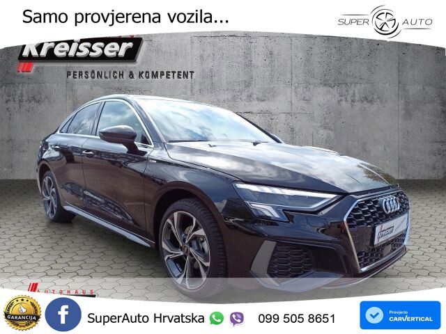 Audi A3 Limuzina 35 TFSI (150 KS) S tronic S line LED+GR SJED+ACC