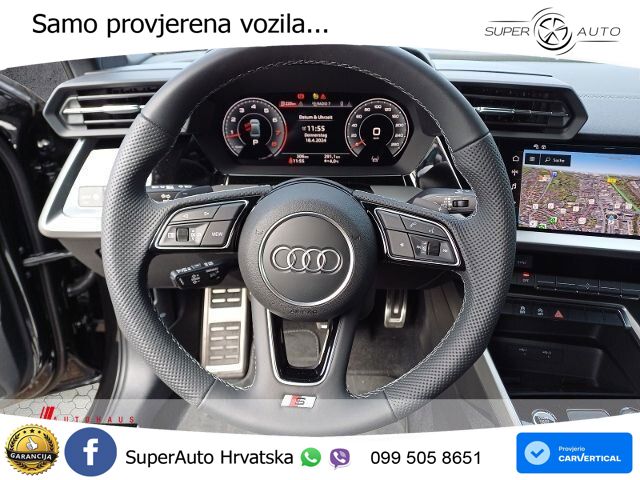 Audi A3 Limuzina 35 TFSI (150 KS) S tronic S line LED+GR SJED+ACC