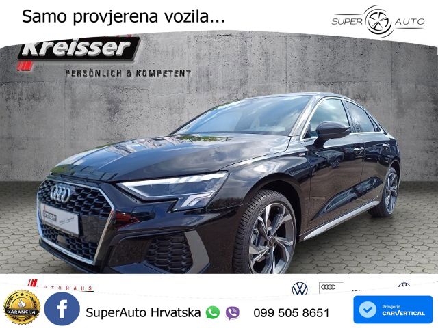 Audi A3 Limuzina 35 TFSI (150 KS) S tronic S line LED+GR SJED+ACC