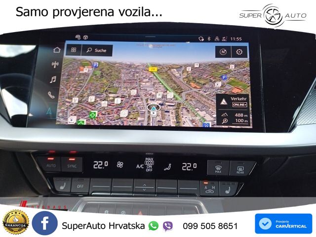 Audi A3 Limuzina 35 TFSI (150 KS) S tronic S line LED+GR SJED+ACC