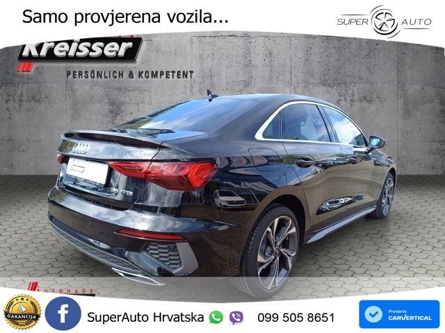 Audi A3 Limuzina 35 TFSI (150 KS) S tronic S line LED+GR SJED+ACC