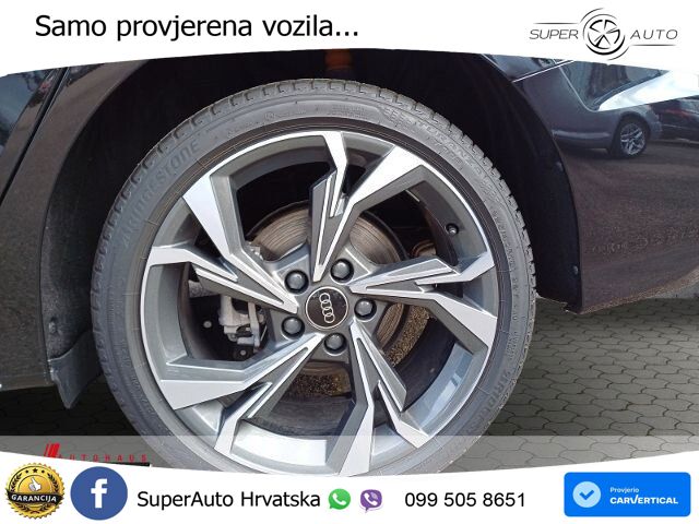 Audi A3 Limuzina 35 TFSI (150 KS) S tronic S line LED+GR SJED+ACC