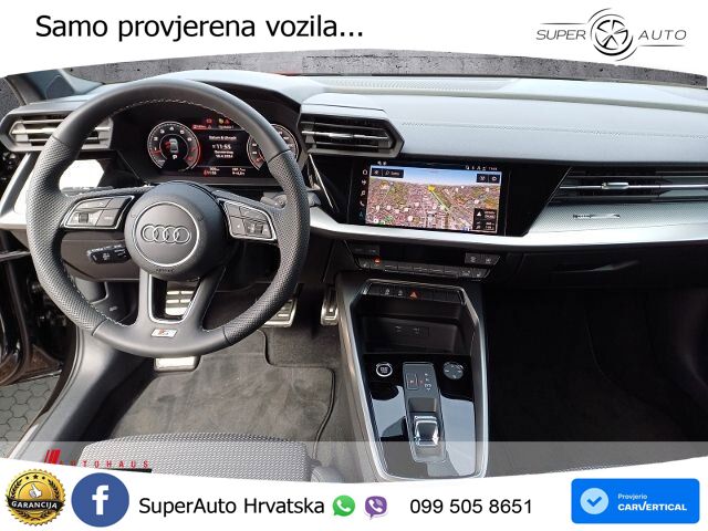 Audi A3 Limuzina 35 TFSI (150 KS) S tronic S line LED+GR SJED+ACC