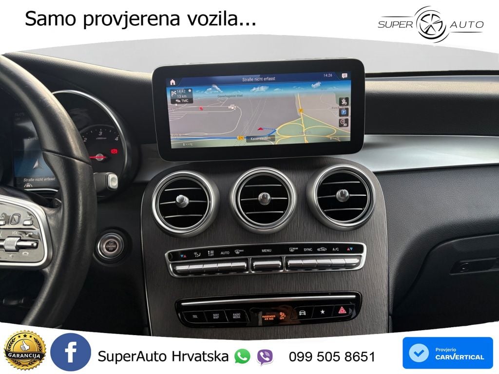 Mercedes GLC 220d (194 KS) 4MATIC G-TRONIC LED+GR SJED+ACC