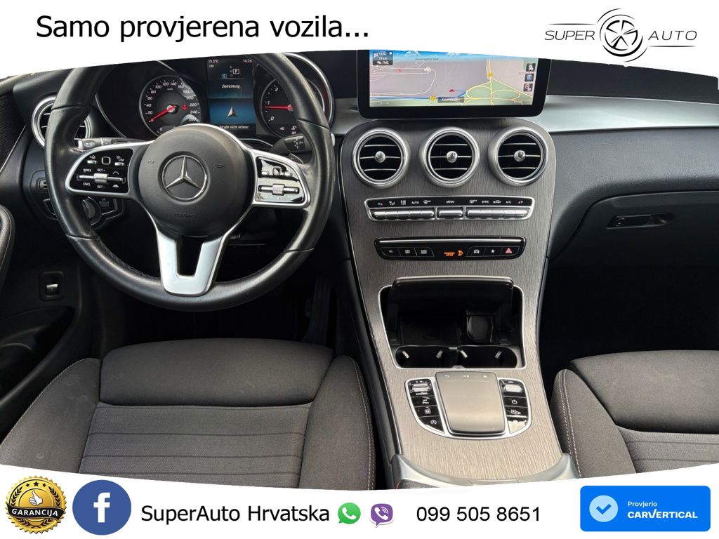 Mercedes GLC 220d (194 KS) 4MATIC G-TRONIC LED+GR SJED+ACC