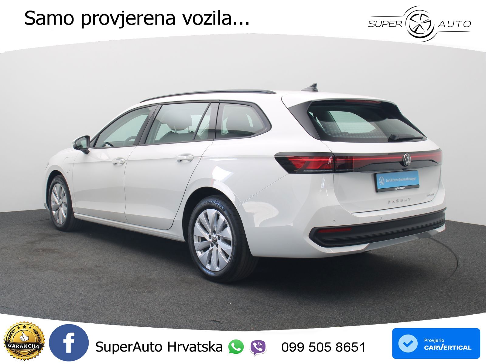 Volkswagen Passat Variant 1.5 TSI (204 KS) eHybrid DSG LED+GR SJED+ACC