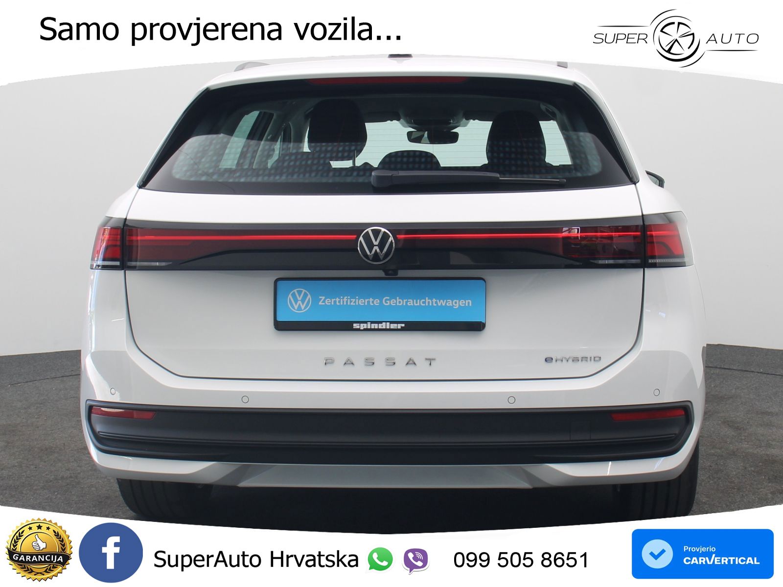 Volkswagen Passat Variant 1.5 TSI (204 KS) eHybrid DSG LED+GR SJED+ACC