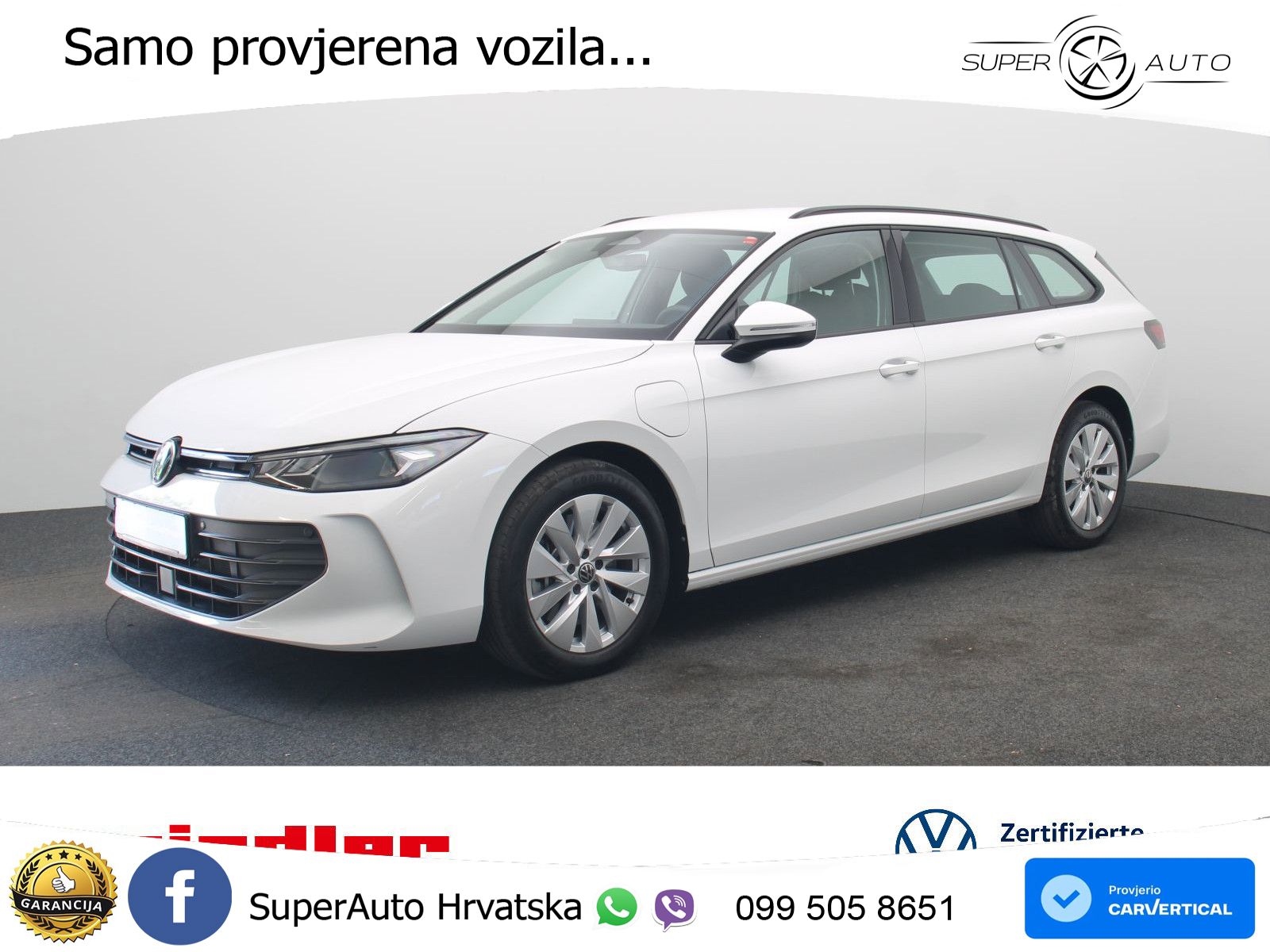 Volkswagen Passat Variant 1.5 TSI (204 KS) eHybrid DSG LED+GR SJED+ACC