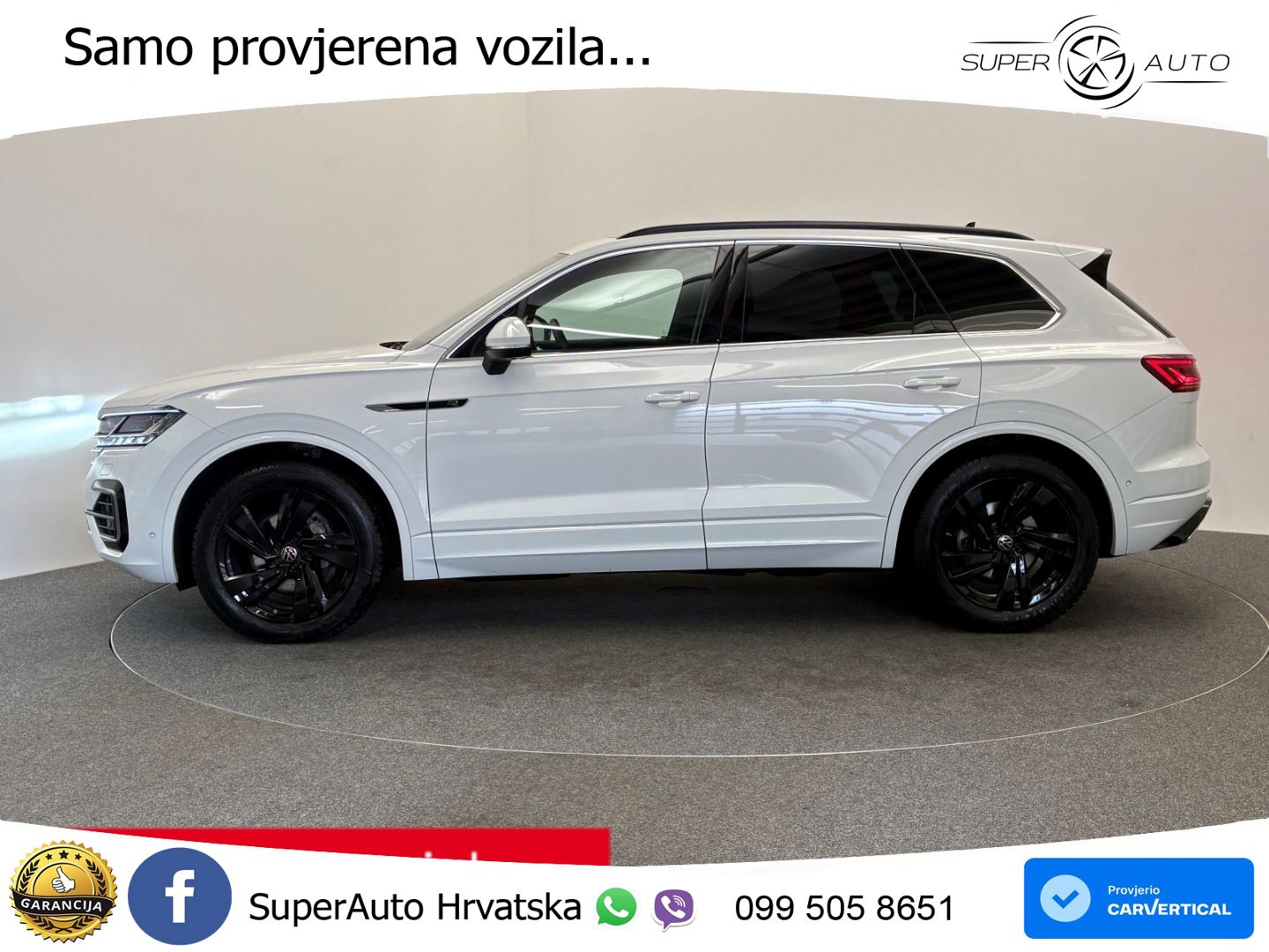 Volkswagen Touareg 3.0 V6 TDI (286 KS) 4MOTION Tiptronic R-Line ZRAČNI+ACC+GR SJED+360+PANO