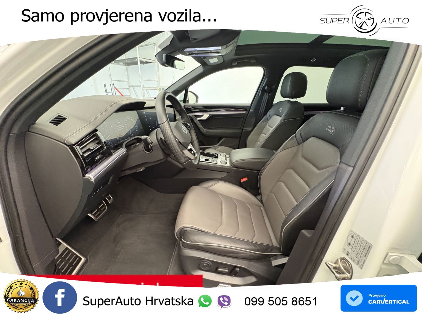 Volkswagen Touareg 3.0 V6 TDI (286 KS) 4MOTION Tiptronic R-Line ZRAČNI+ACC+GR SJED+360+PANO
