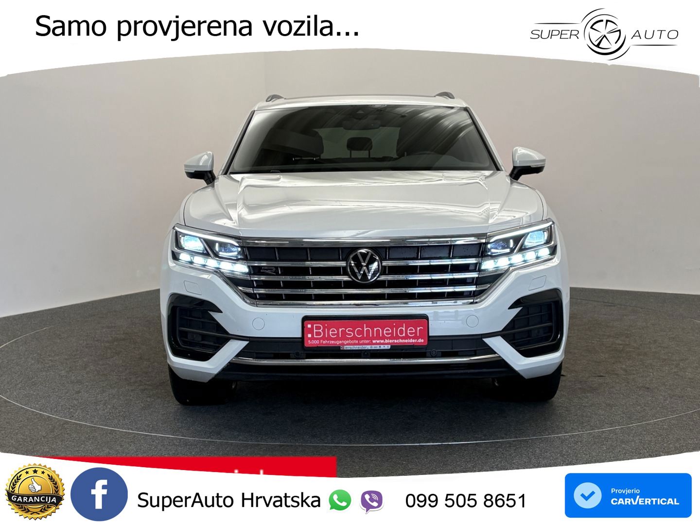 Volkswagen Touareg 3.0 V6 TDI (286 KS) 4MOTION Tiptronic R-Line ZRAČNI+ACC+GR SJED+360+PANO