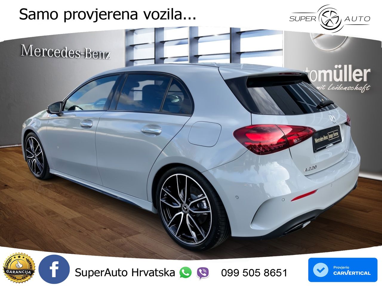 Mercedes-Benz A 220 4MATIC 8G-DCT AMG LED+GR SJED+ACC