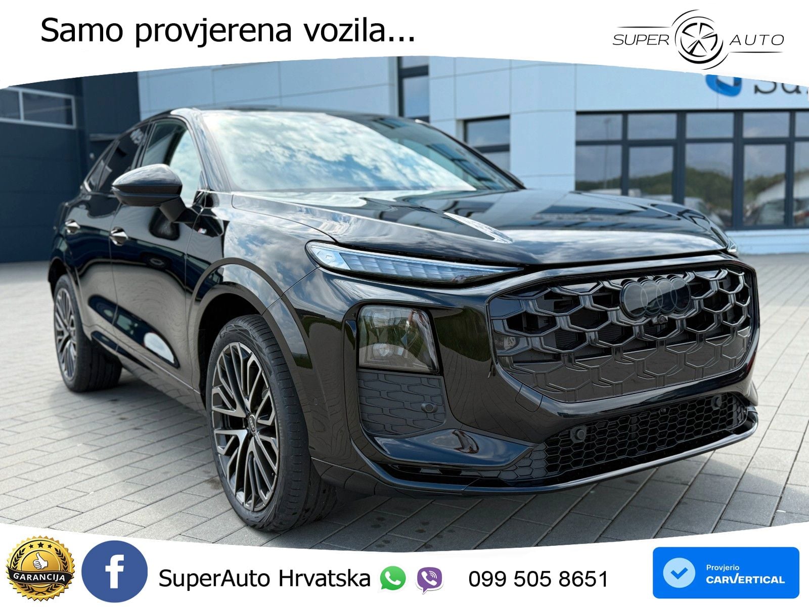 Audi Q3 Sportback 2.0 TFSI (265 KS) quattro S tronic S line LED+GR SJED+ACC