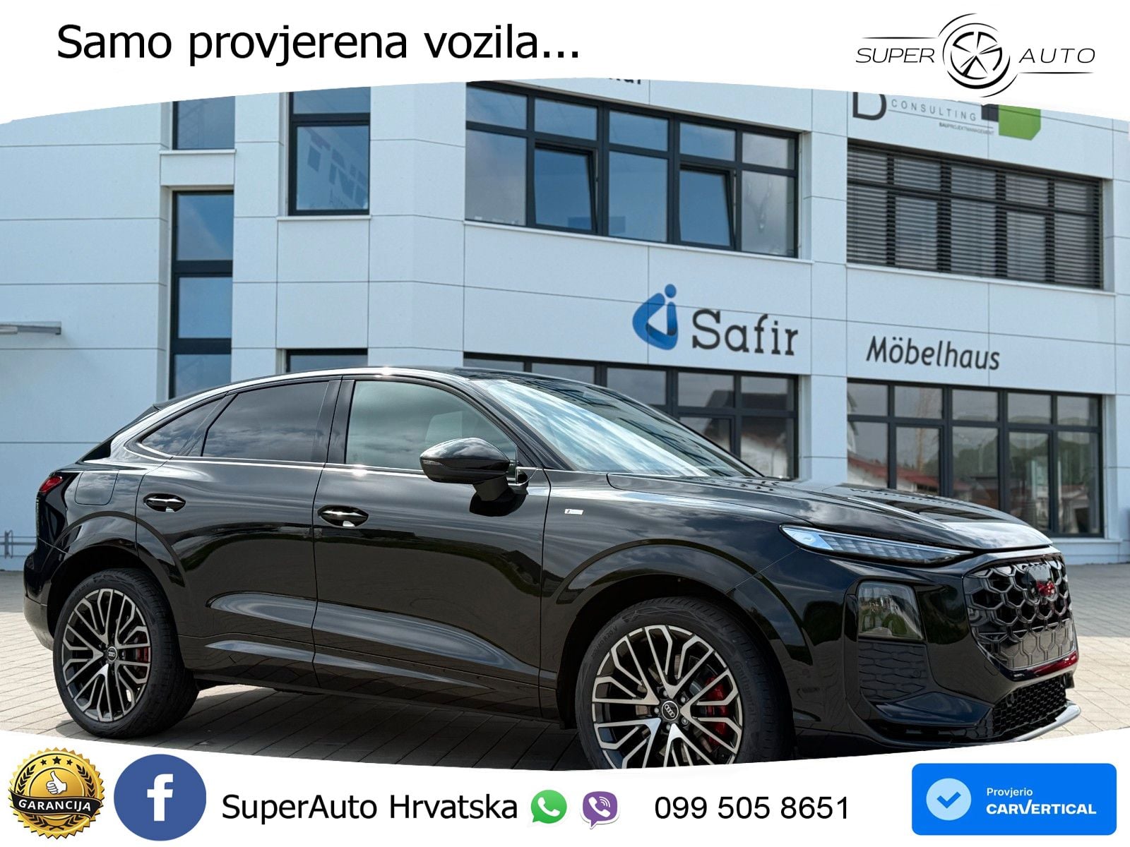 Audi Q3 Sportback 2.0 TFSI (265 KS) quattro S tronic S line LED+GR SJED+ACC