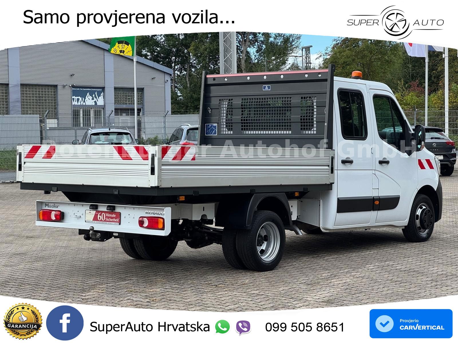 Renault Master III DoKa 2.3 DCI*PRITSCHE*L3H1*TÜV NEU 163 KS
