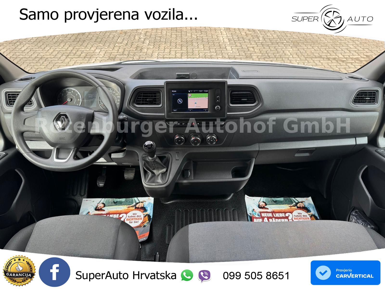 Renault Master III DoKa 2.3 DCI*PRITSCHE*L3H1*TÜV NEU 163 KS