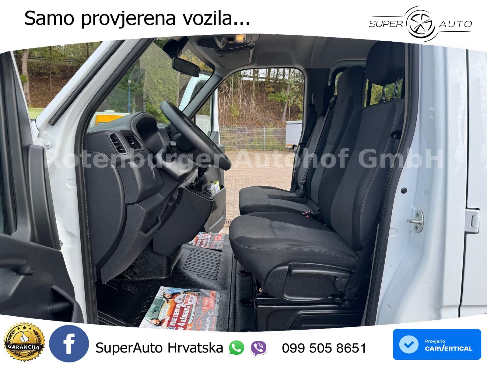 Renault Master III DoKa 2.3 DCI*PRITSCHE*L3H1*TÜV NEU 163 KS