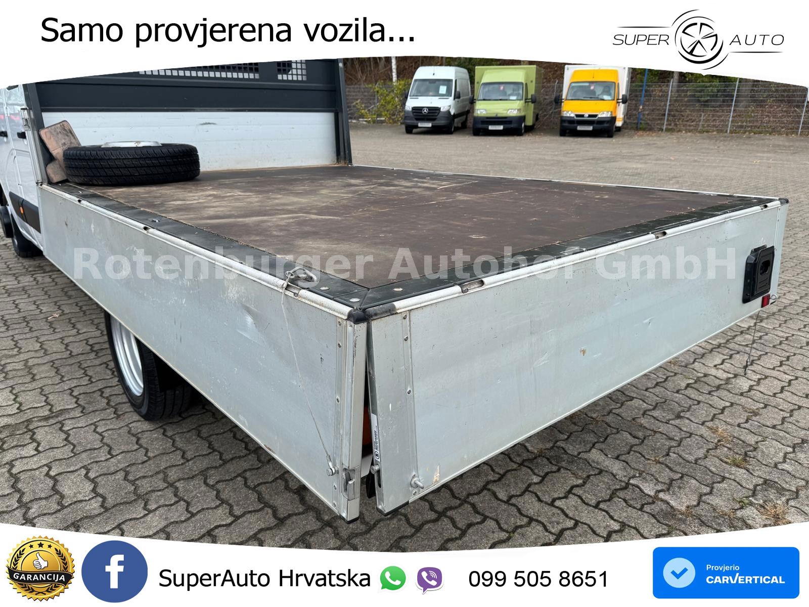 Renault Master III DoKa 2.3 DCI*PRITSCHE*L3H1*TÜV NEU 163 KS