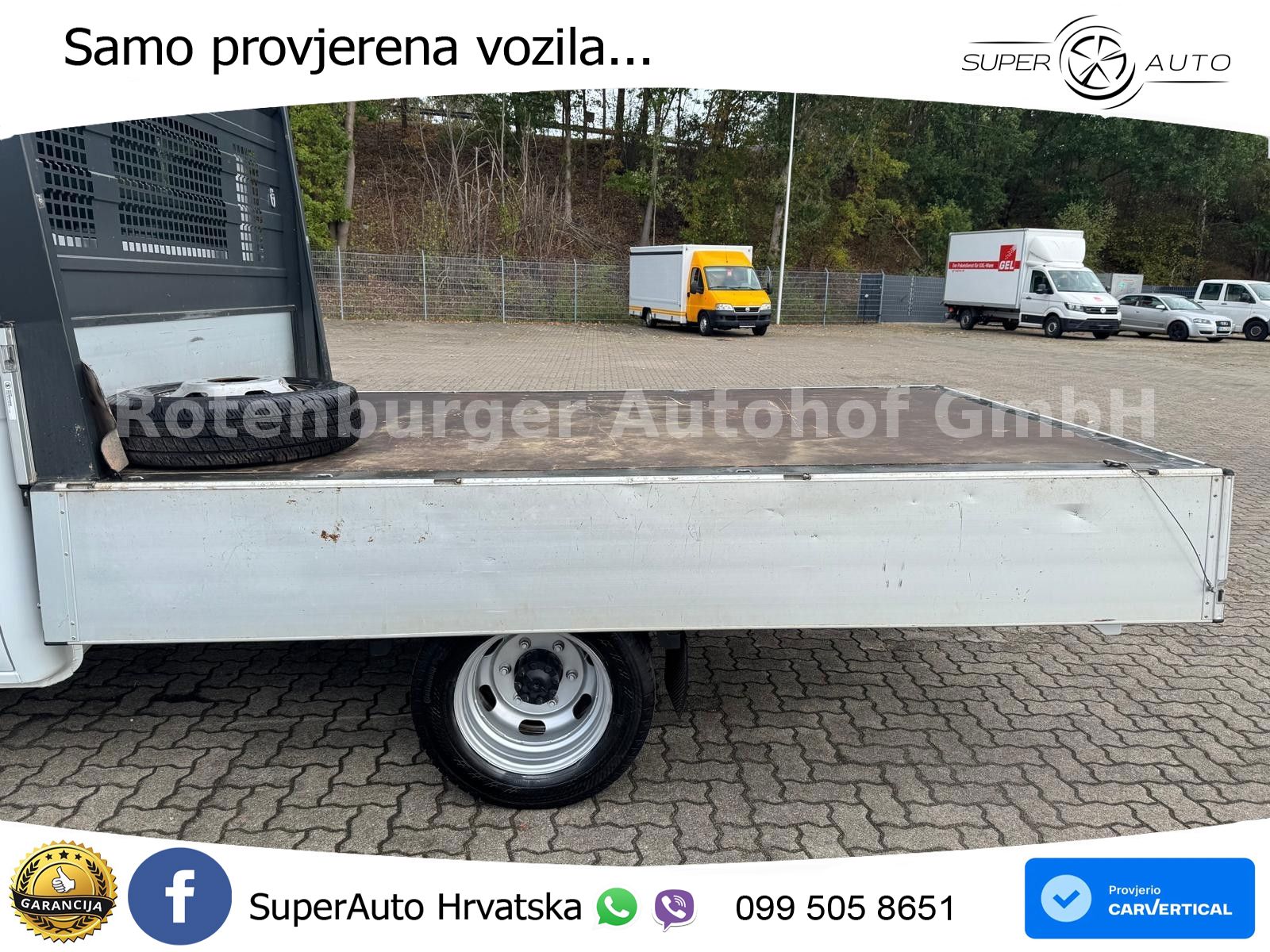 Renault Master III DoKa 2.3 DCI*PRITSCHE*L3H1*TÜV NEU 163 KS