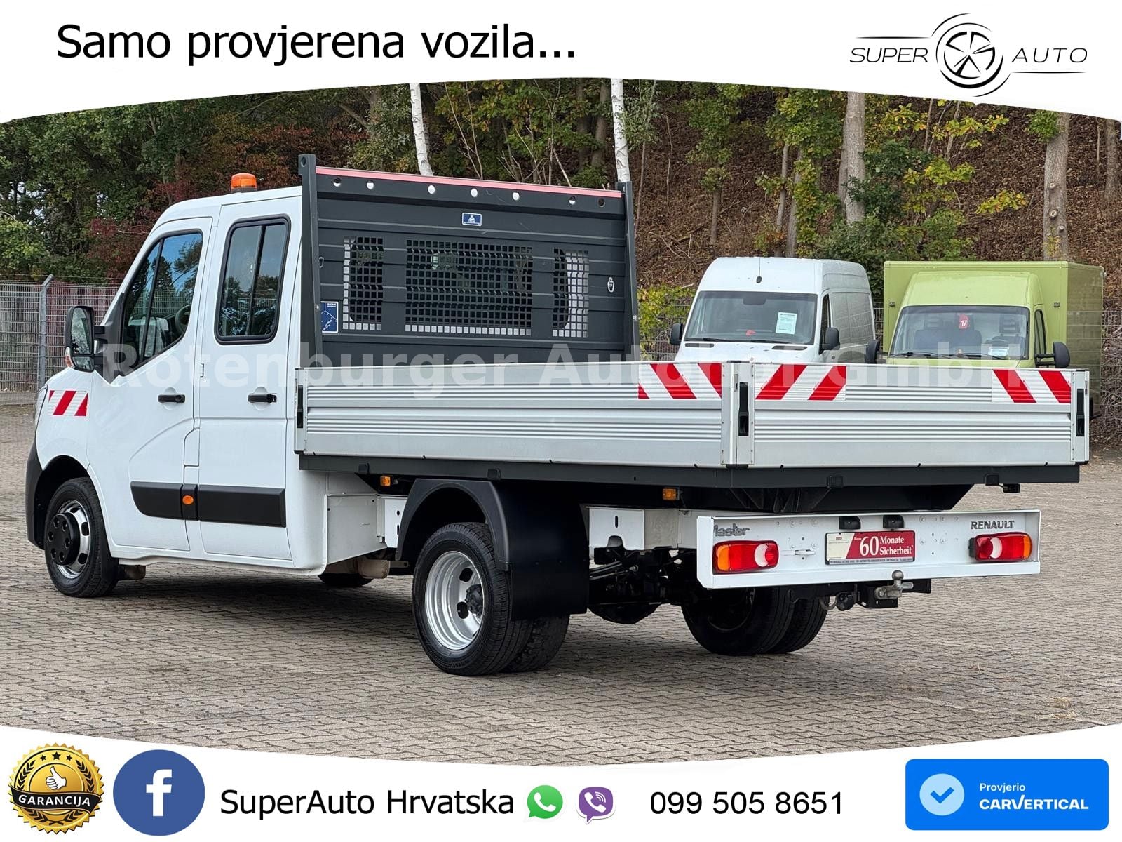 Renault Master III DoKa 2.3 DCI*PRITSCHE*L3H1*TÜV NEU 163 KS