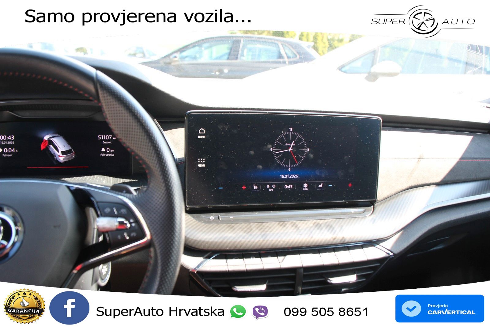 Škoda Octavia Combi RS 2.0 TSI (245 KS) DSG LED+GR SJED+ACC