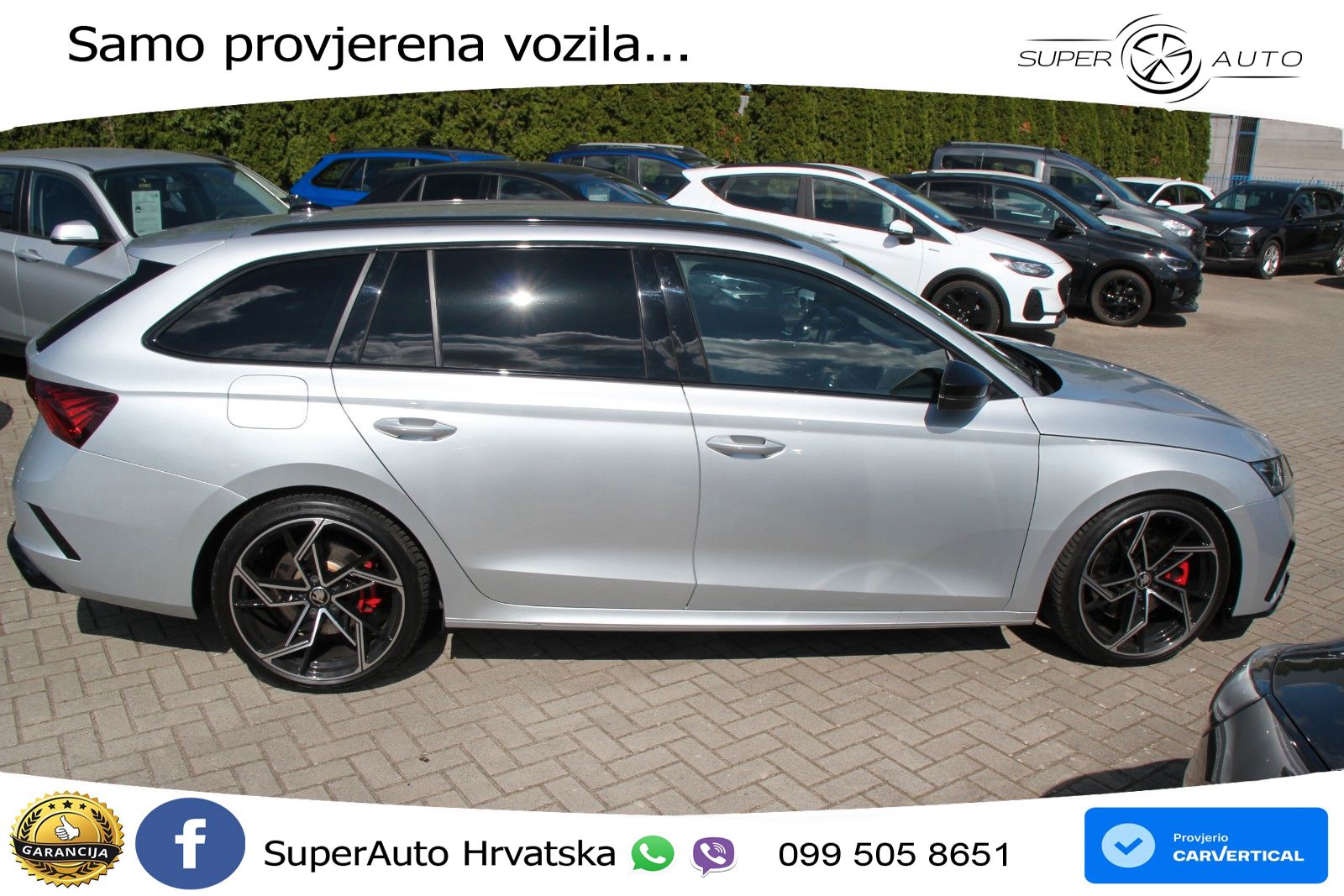 Škoda Octavia Combi RS 2.0 TSI (245 KS) DSG LED+GR SJED+ACC