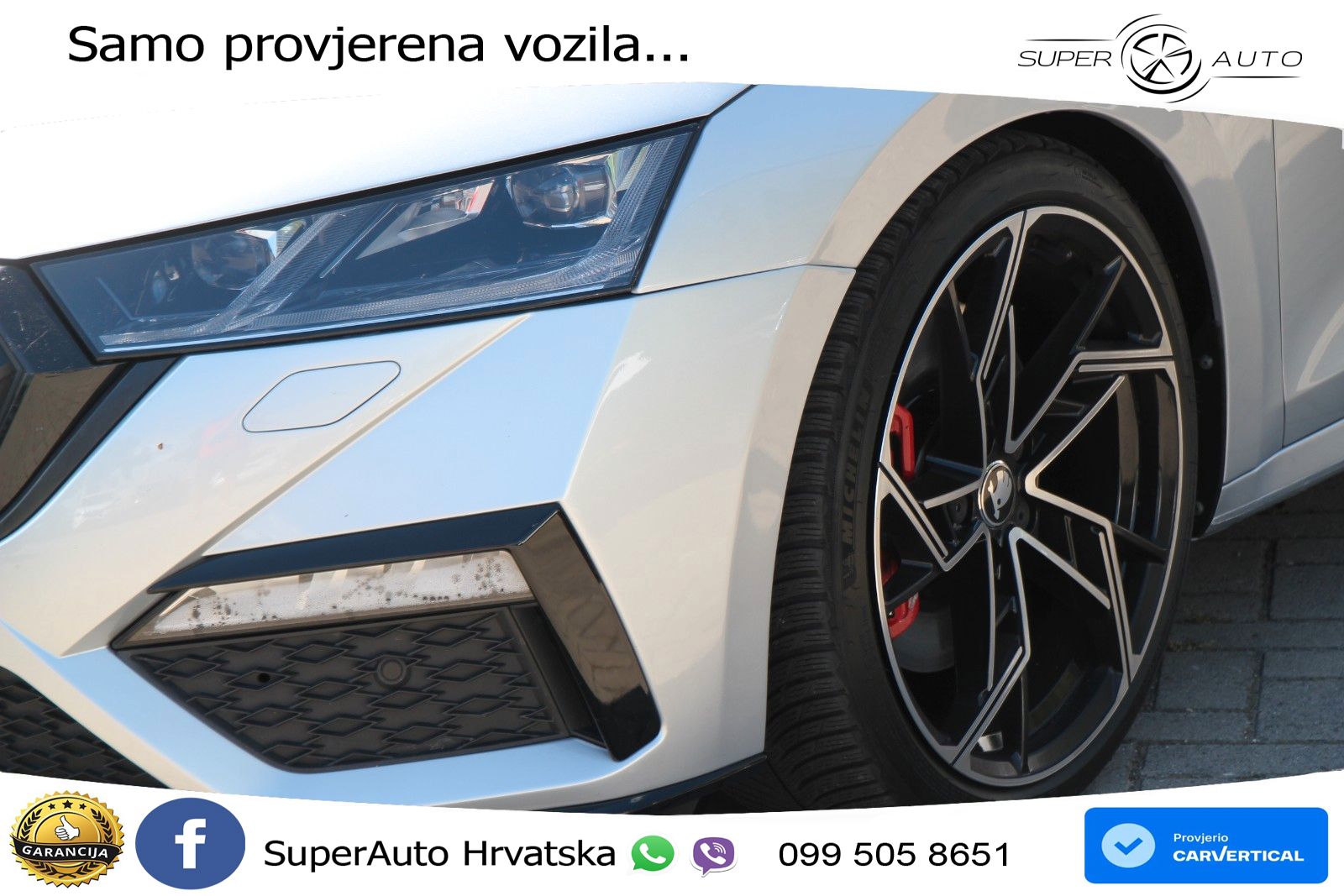 Škoda Octavia Combi RS 2.0 TSI (245 KS) DSG LED+GR SJED+ACC