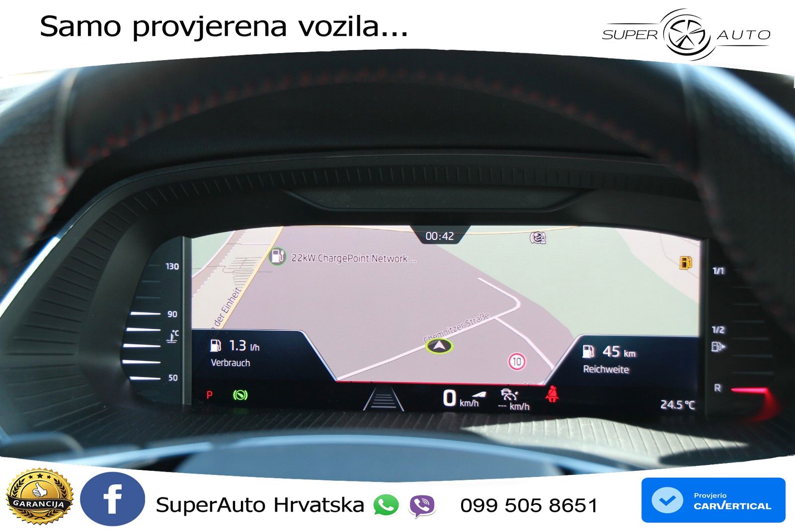 Škoda Octavia Combi RS 2.0 TSI (245 KS) DSG LED+GR SJED+ACC