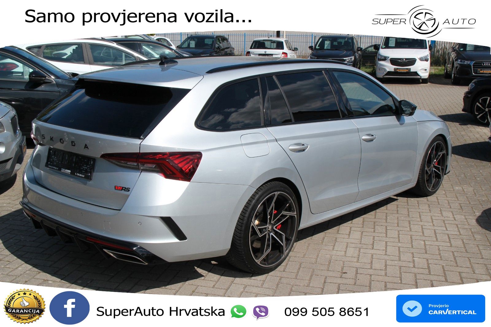 Škoda Octavia Combi RS 2.0 TSI (245 KS) DSG LED+GR SJED+ACC
