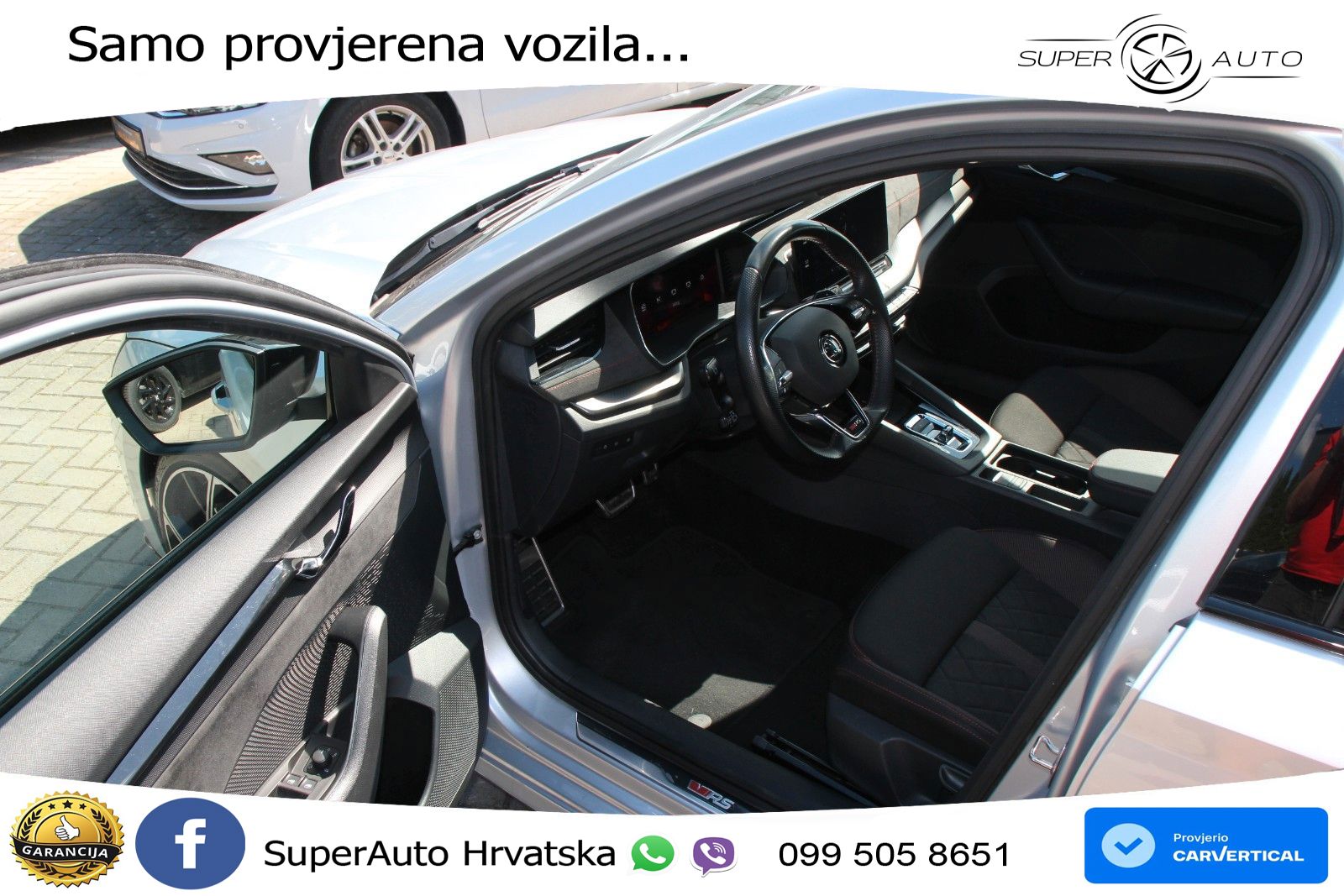 Škoda Octavia Combi RS 2.0 TSI (245 KS) DSG LED+GR SJED+ACC